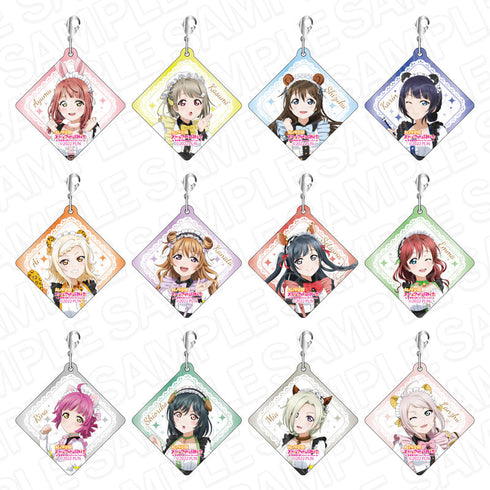 『ラブライブ!虹ヶ咲学園スクールアイドル同好会』 アクリルチャームストラップ アニマルメイド ver セット